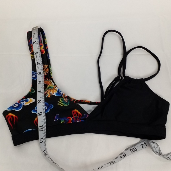 Shein Chinese Dragon Print Bikini top - Picture 7 of 12